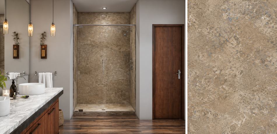 Hueco Tanks stone style room